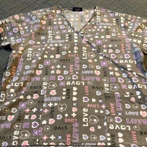 XL Scrub Top